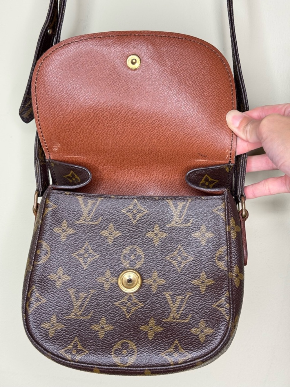 Louis Vuitton Monogram Mini Saint Cloud Crossbody Vintage Bag - Picture 8 of 16